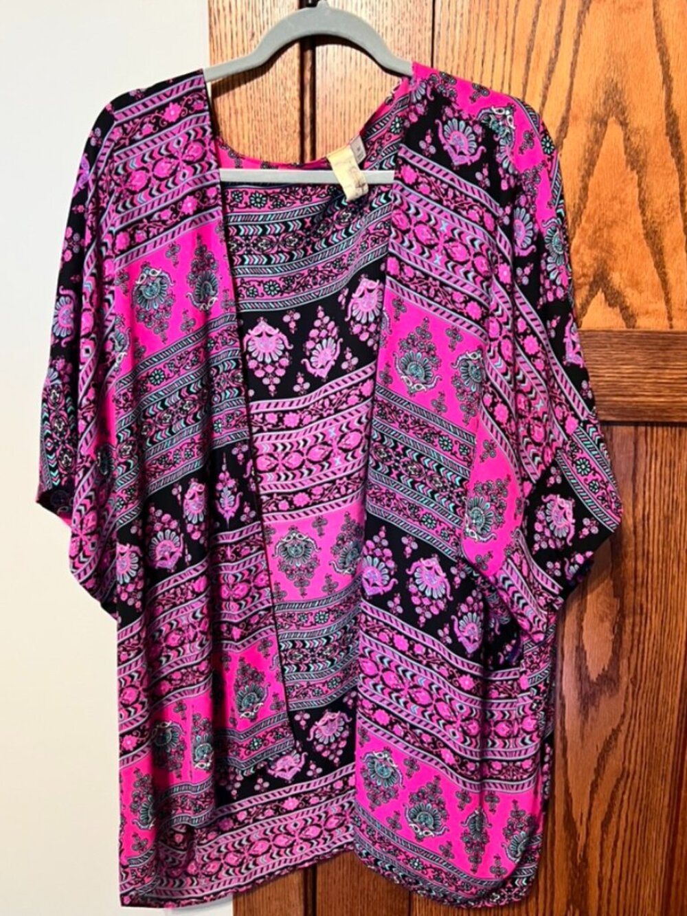 Gorgeous bohemian short sleeved duster